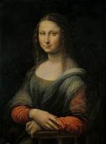 Kopia Mona Lisy przed renowacją