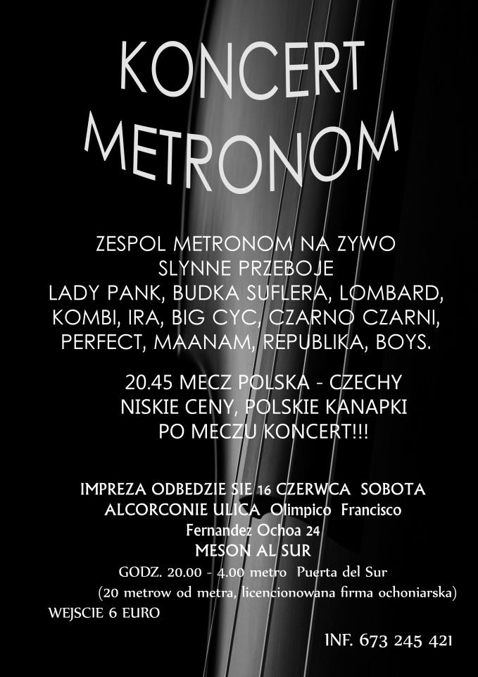 Koncert zespołu Metronom